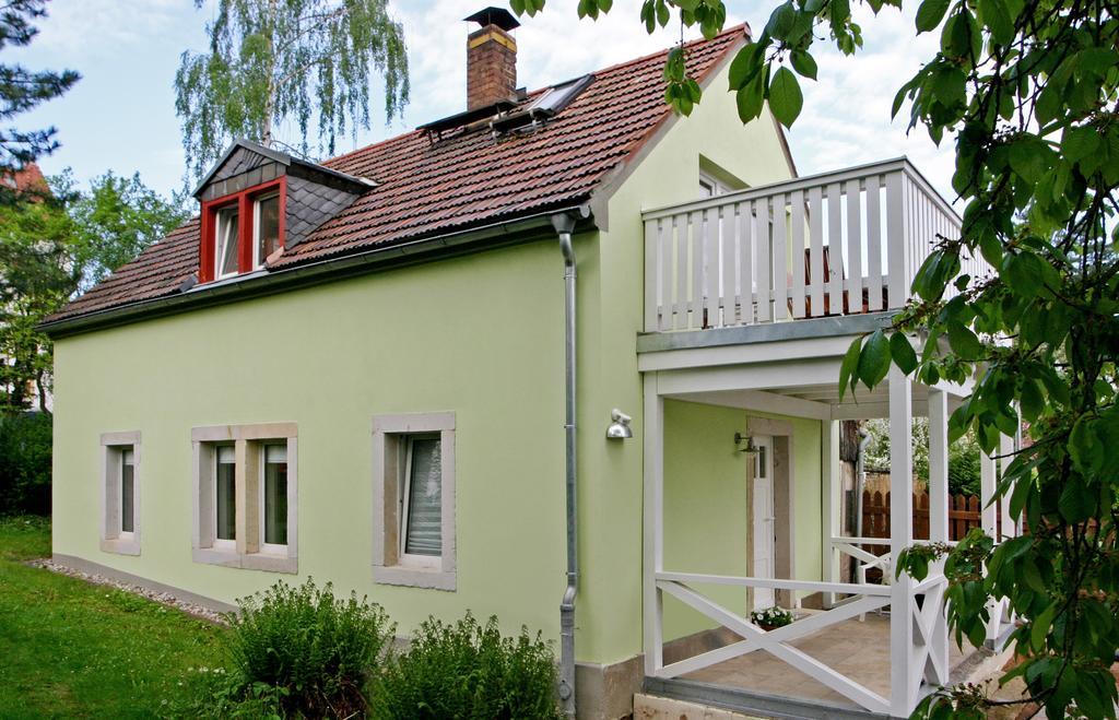 Вилла Kleines Haeuschen - Ferien In Cossebaude Дрезден Экстерьер фото
